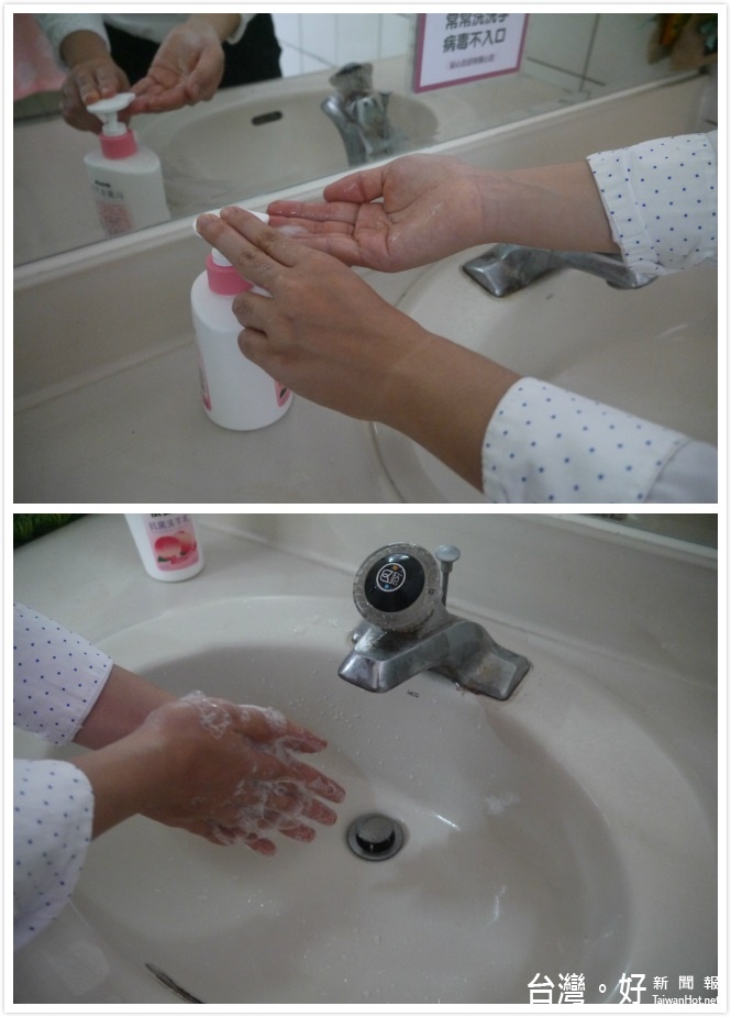 更換衛生棉前，一定要先洗手，避免將細菌帶到衛生棉上面。（圖／舒爽生化科技提供）