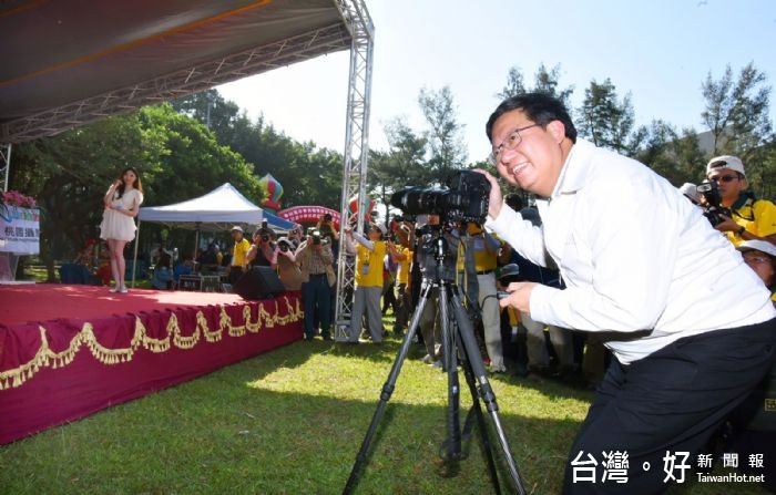鄭市長表示,出席『第三十六屆中華民國攝影團體聯誼攝影比賽』。