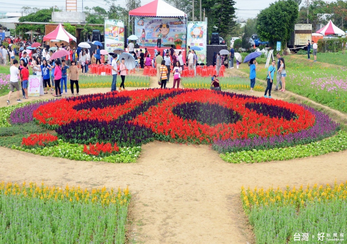 打造 飛機與花卉 意象大園花彩節體驗田園風情 風傳媒
