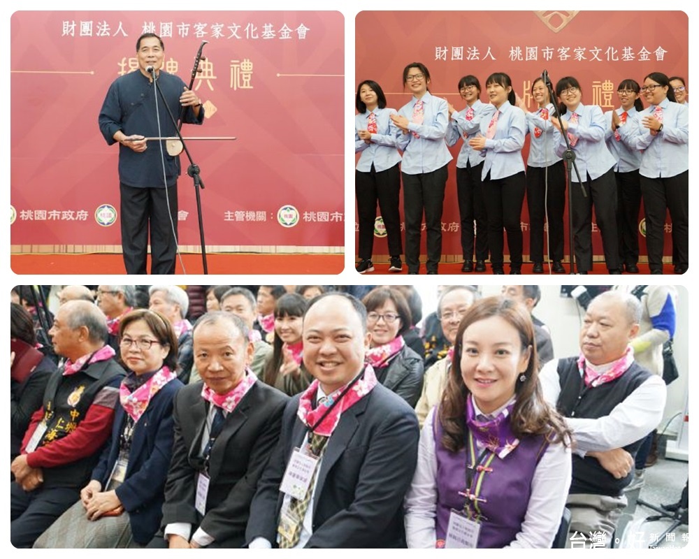 鄭市長表示，為推廣客家文化，市府投入資源推動客家文學、音樂、語言，讓客家成為台灣魅力的象徵。 