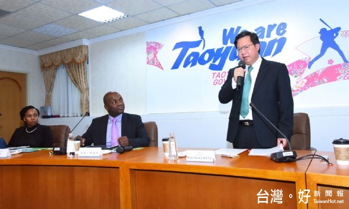 市長鄭文燦表示,期盼未來也可與普勒托利亞(Pretoria)進行中小企業交流,並進一步簽訂友好交流協定,進行城市治理經驗深度交流。