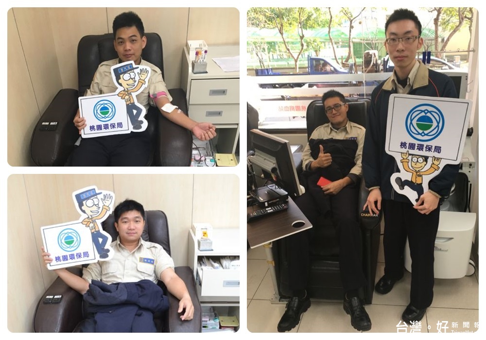 環保局長沈志修表示,役男愛心捐血表達肯定,也期許青年役男持續投身公益,使愛心永續流傳。