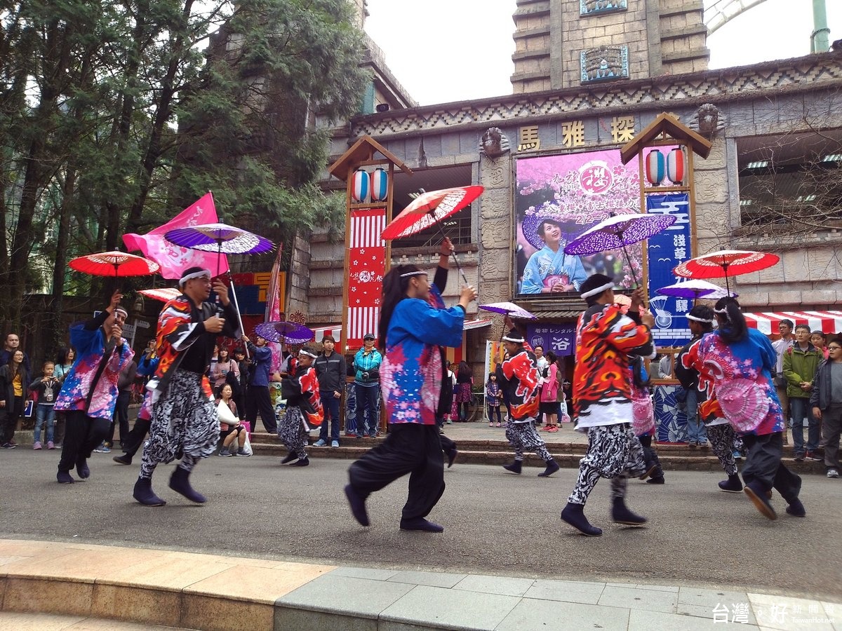 Yosakoi舞蹈表演。〈記者吳素珍攝〉