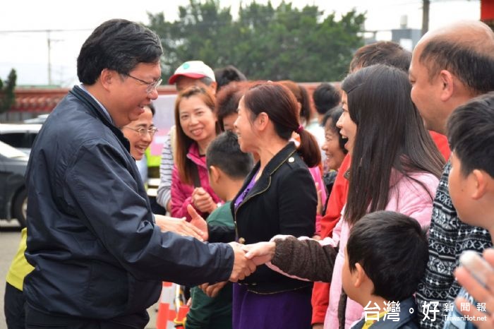 鄭市長表示,楊梅幅員遼闊,包括楊梅、埔心、富岡、高山頂等區域都會照顧到,也祝福市民新春快樂。