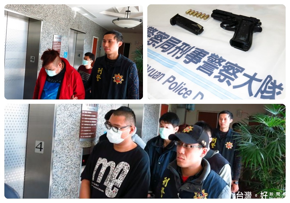 檢察署指揮動員約80名警力,執行檢肅天道盟孔雀會中壢會不法組織,查獲首惡黃○南及其手下等6人到案。