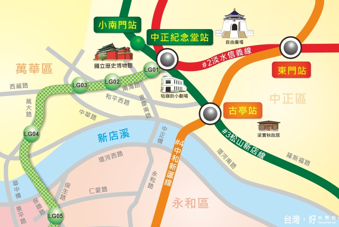 台北捷運萬大線台北市段已進入全線動工階段,捷運工程局預計2025年萬大線就會完工。(圖/台北市政府捷運工程局)