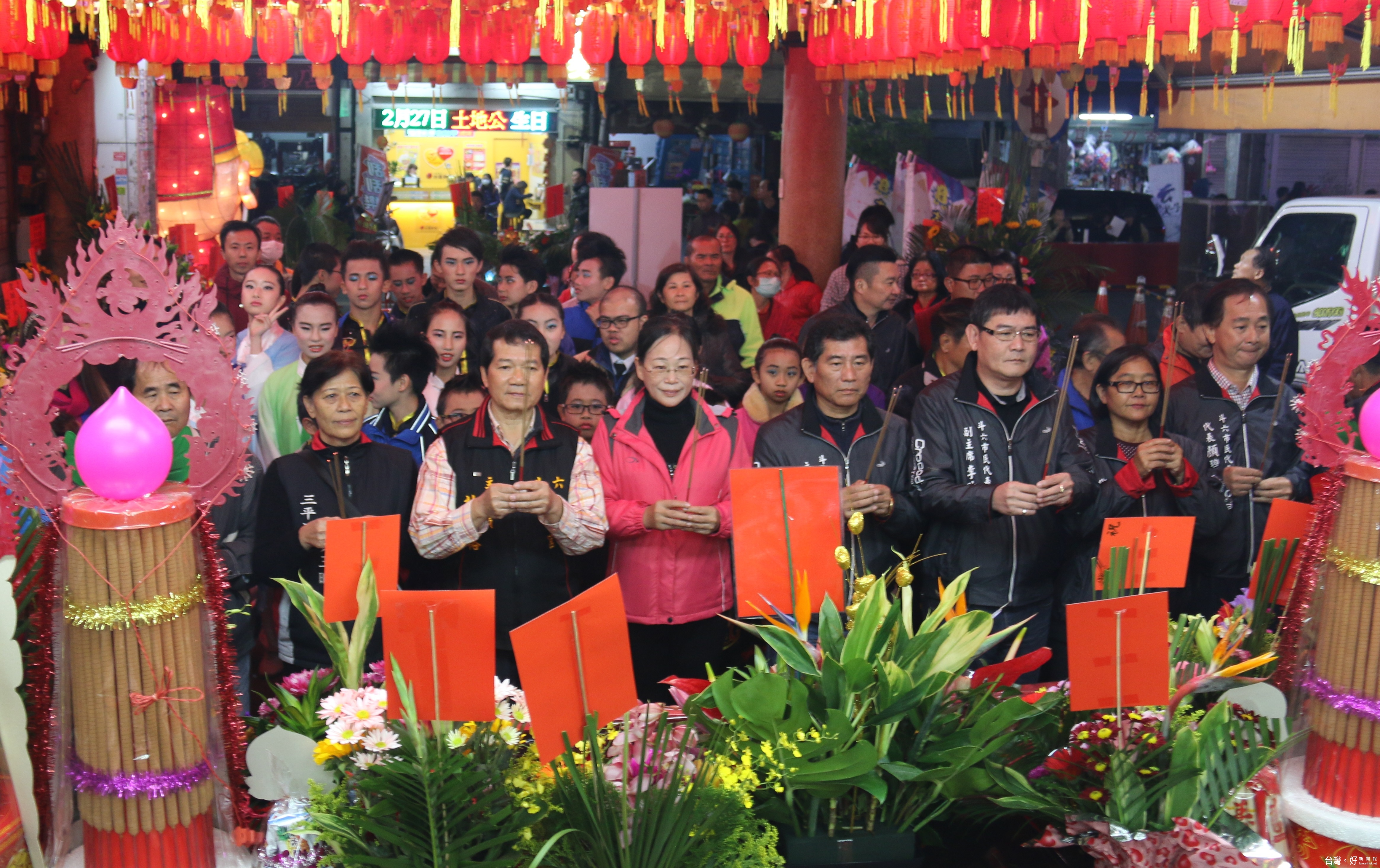 斗六為土地公慶生彩繪300尊公仔祈福祝壽 風傳媒