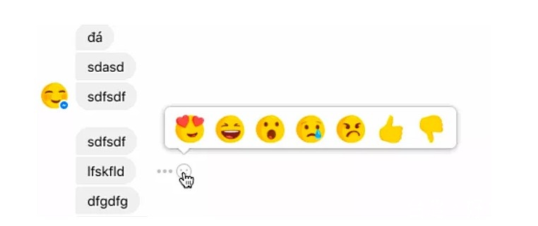 Facebook 正針對部分Messenger聊天軟體的用戶,進行拇指向下比讚的新版表情符號用戶測試,該公司表示若未來用戶使用反應良好,可能會進一步開放使用範圍。(圖/Techcrunch)