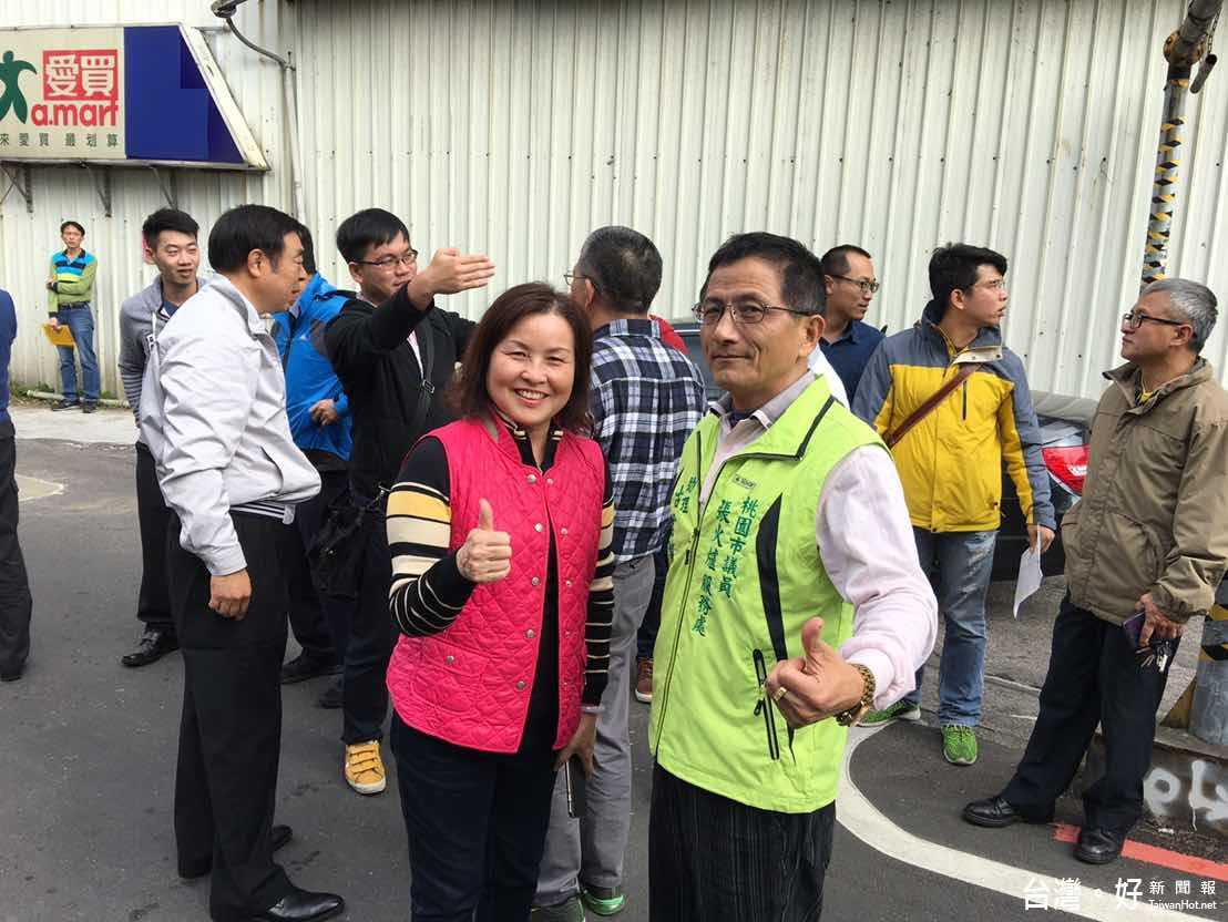 楊梅區公所辦理交通壅塞案得以實質改善,均仰賴地方民代、商家與政府之通力合作。