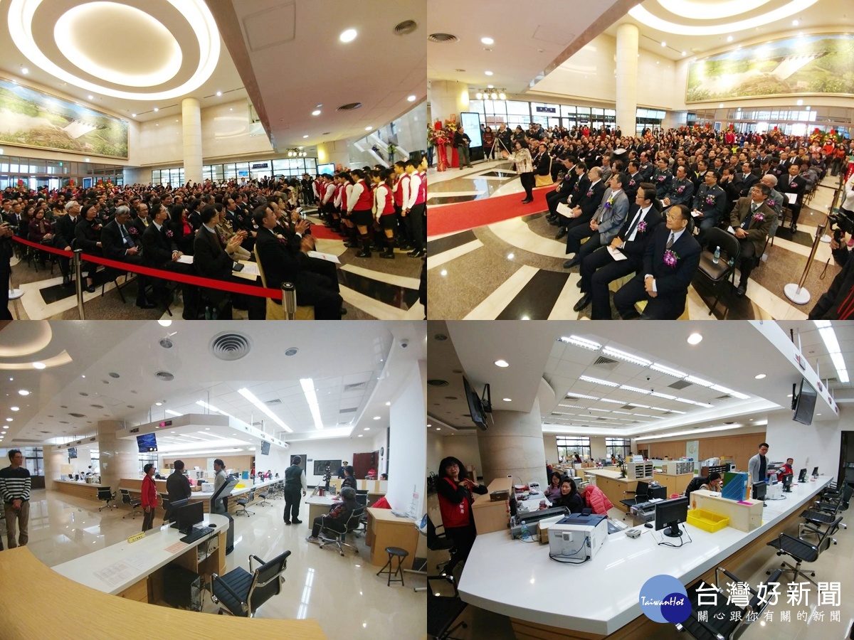 桃園地檢署新建大樓落成啟用,桃園市長鄭文燦及全國各檢、警、調、軍等首長到場觀禮,並在舞龍舞獅喧天的鑼鼓聲中,共同開啟桃園地區的司法新頁