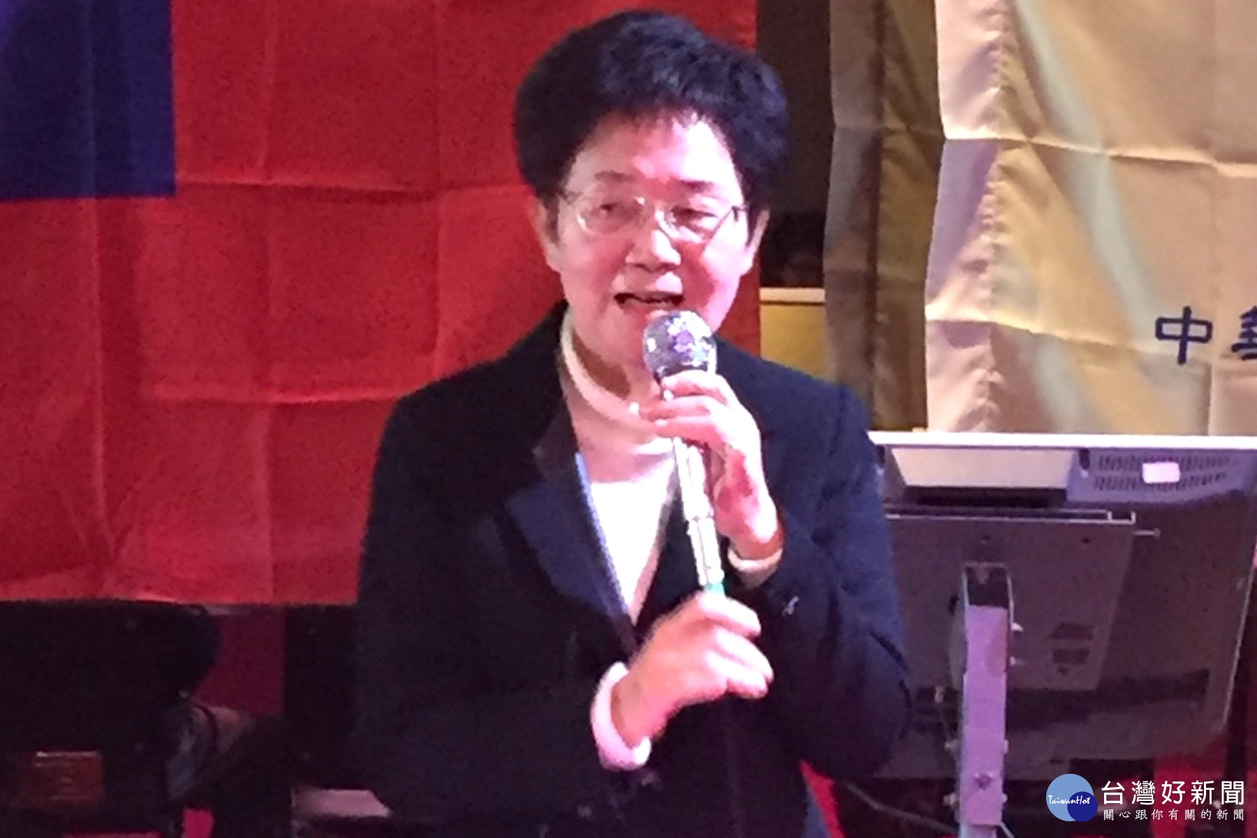 婦聯會台南市分會主委洪沈美珠。