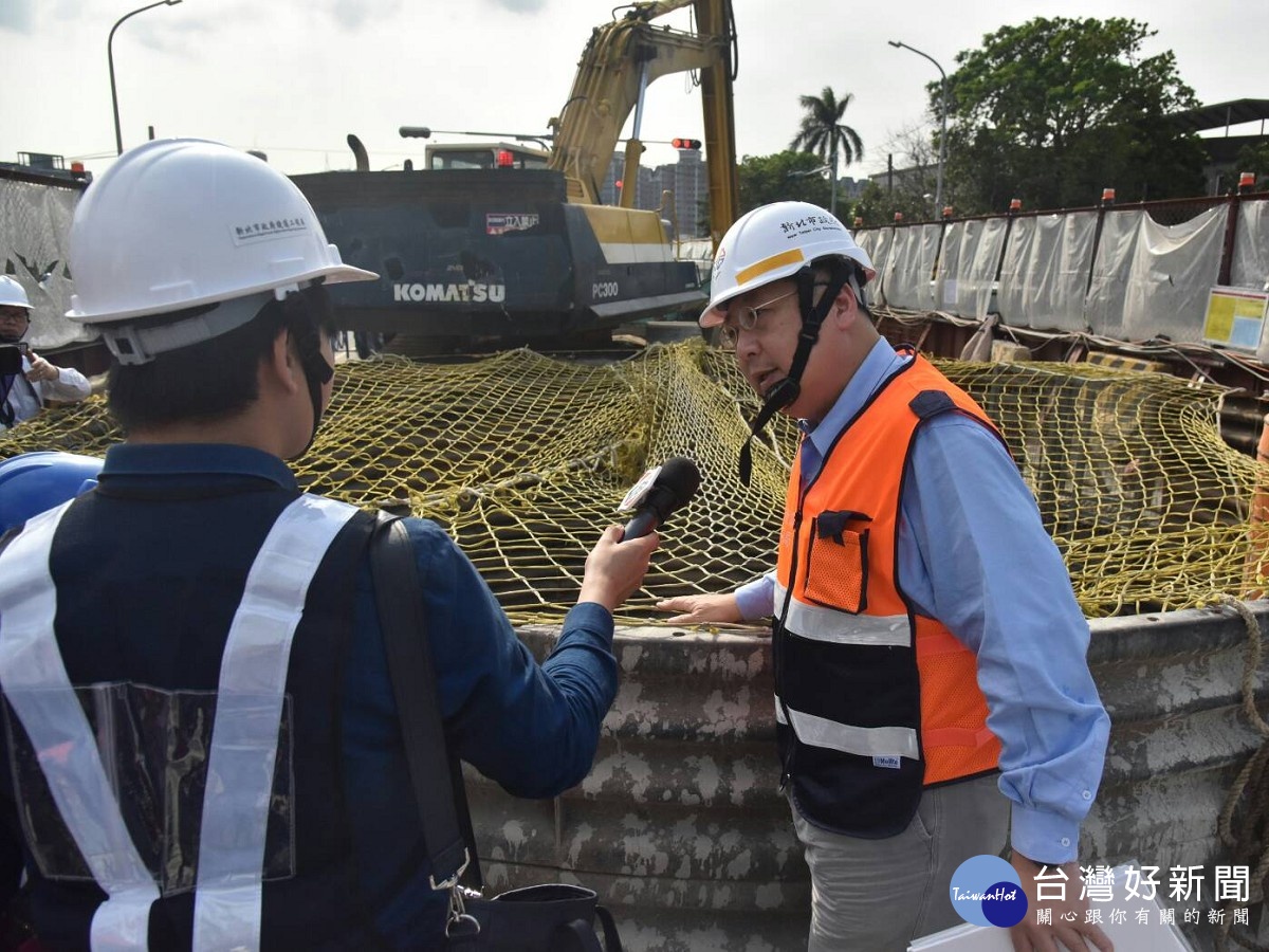 捷運局趙紹廉局長至「三鶯線動工現場」-1