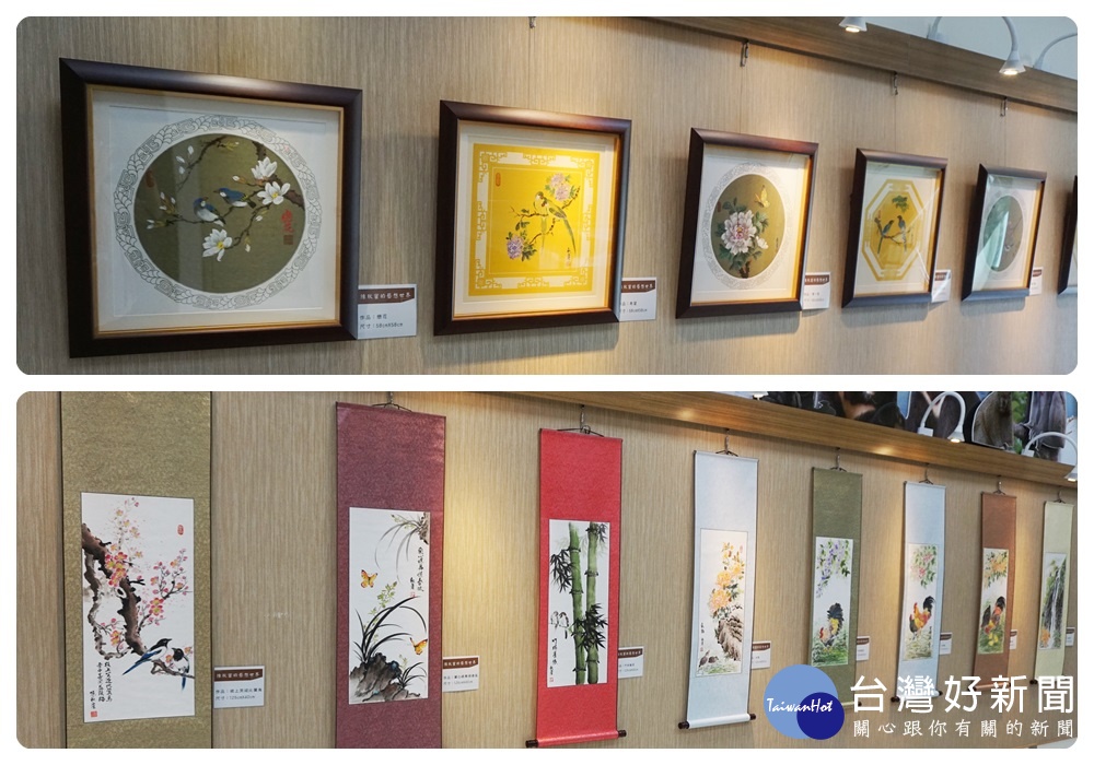 楊梅戶政主任吳曉明表示,展期至6月30日止,內容精彩豐富,歡迎愛好藝術之民眾蒞臨參觀。