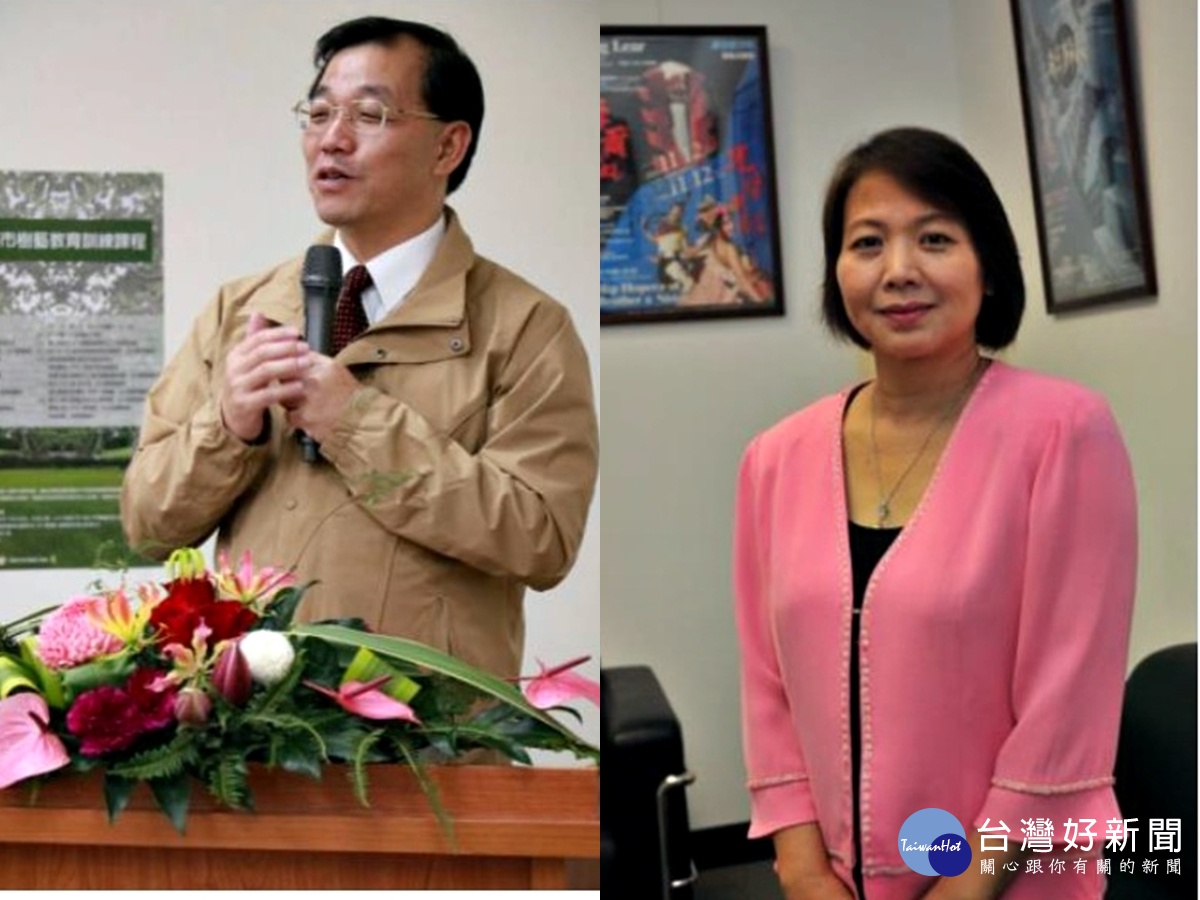 召集人文化局莊局長美秀(右),副召集人工務局黃局長治峰