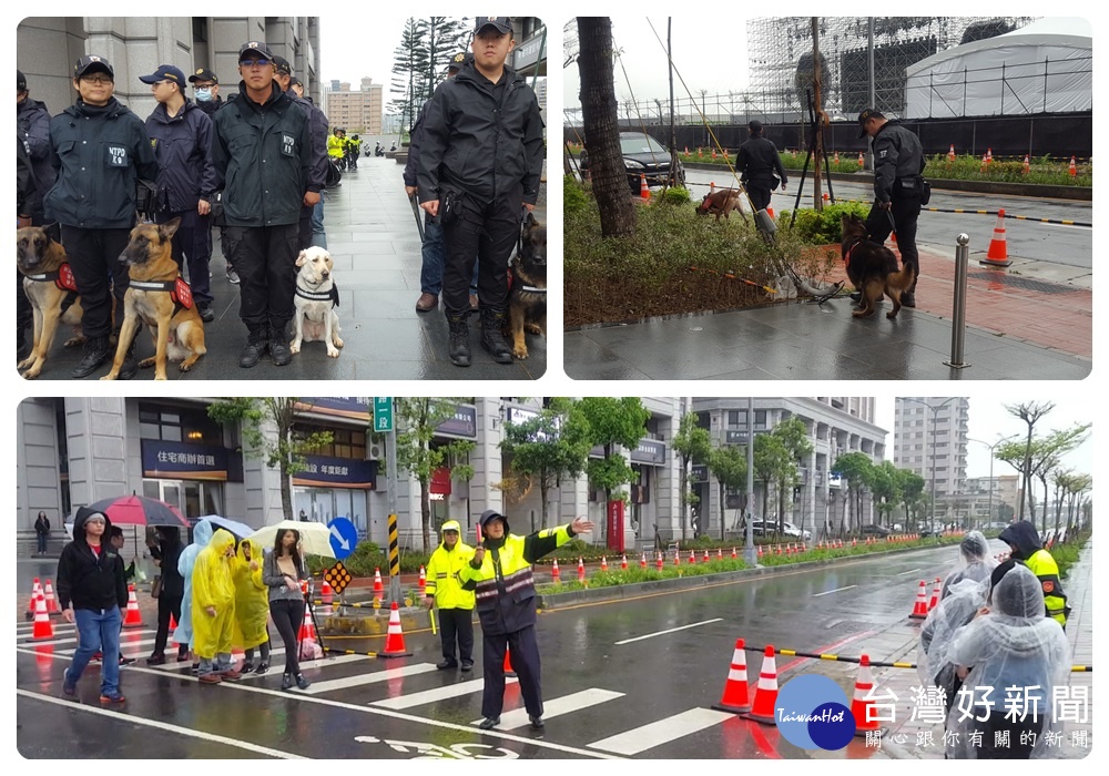 高鐵、捷運周邊及活動場地,均安排有刑事偵查人員進駐蒐證查察,提高維安等級。
