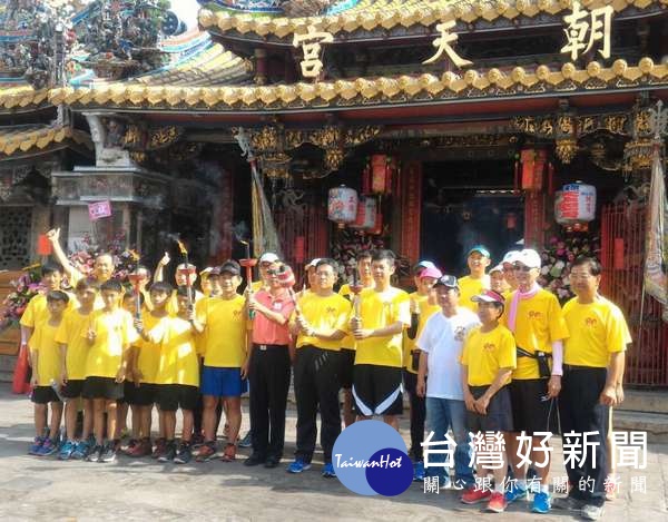 北辰國小90校慶聖火傳遞　熱血警護交安宣導防詐