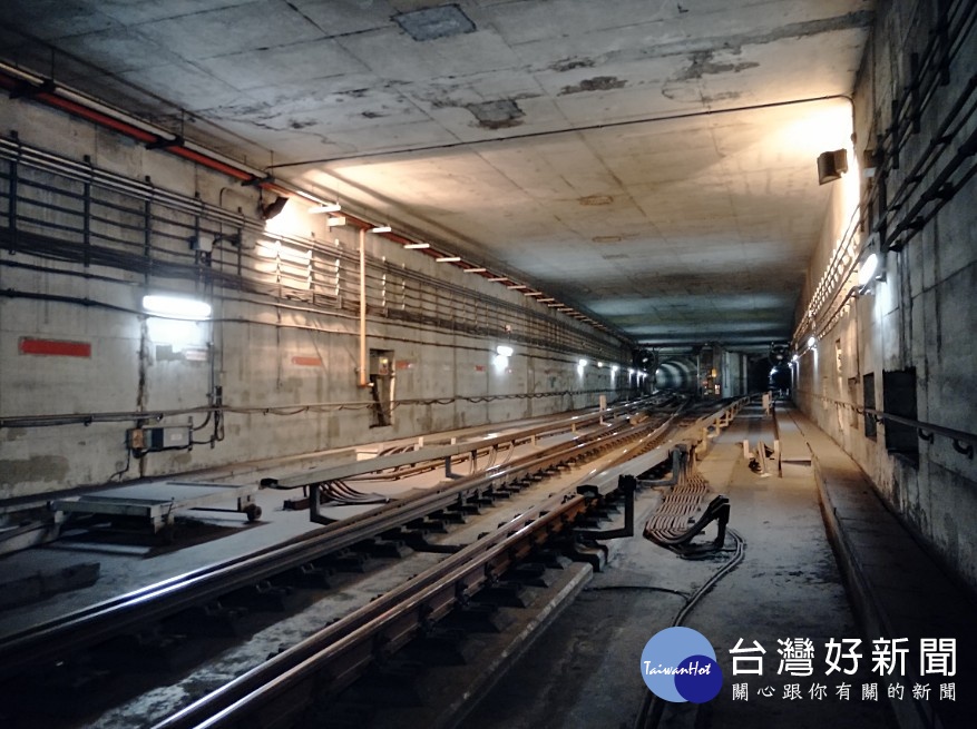 台北捷運除了平面及高架路段外,大部分的軌道及車站都建在地下層。(圖/台北捷運公司)