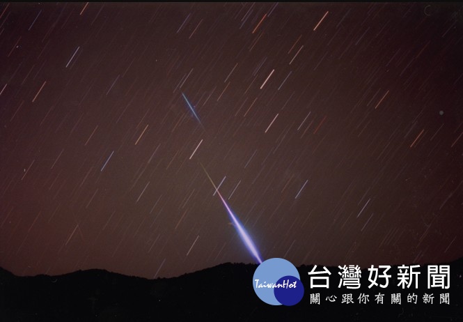 台北市立天文科學教育館表示,寶瓶座η(Eta)流星雨將在5月6日達到高峰,極大時每小時可達50顆左右。(圖/台北市立天文科學教育館)