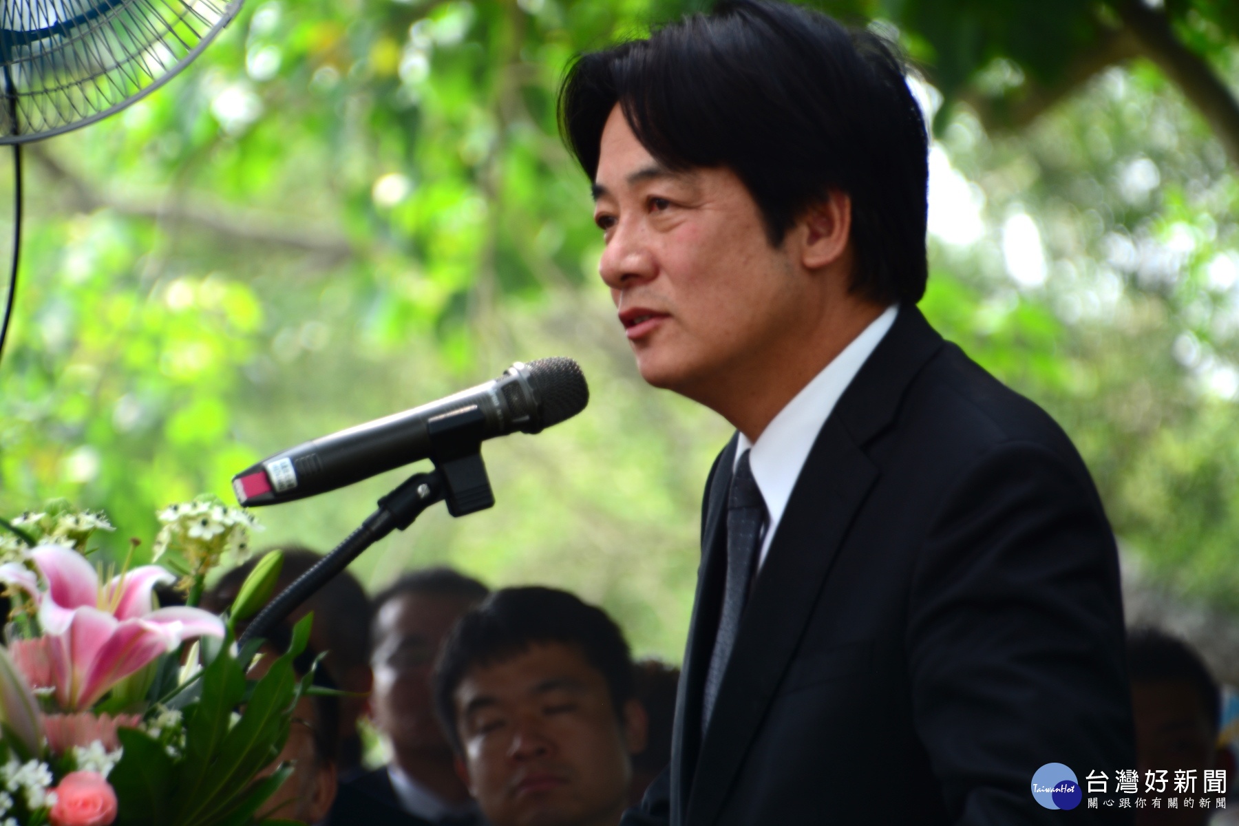 市長賴清德說,企圖破壞台日關係者未得逞,台日友誼 更穩固。(圖/記者黃芳祿攝)