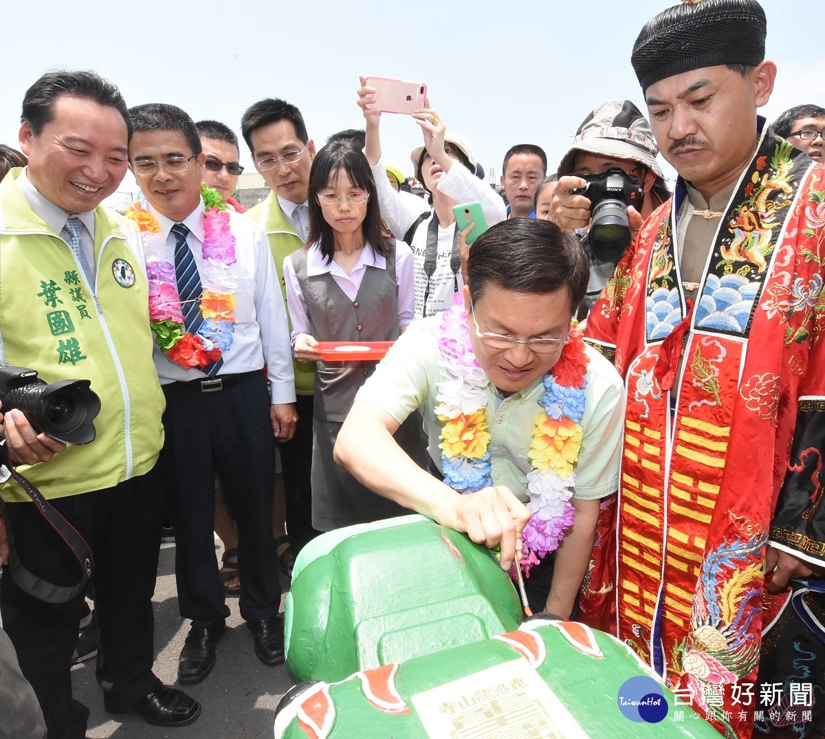 龍王祭福鹿溪龍舟點睛儀式