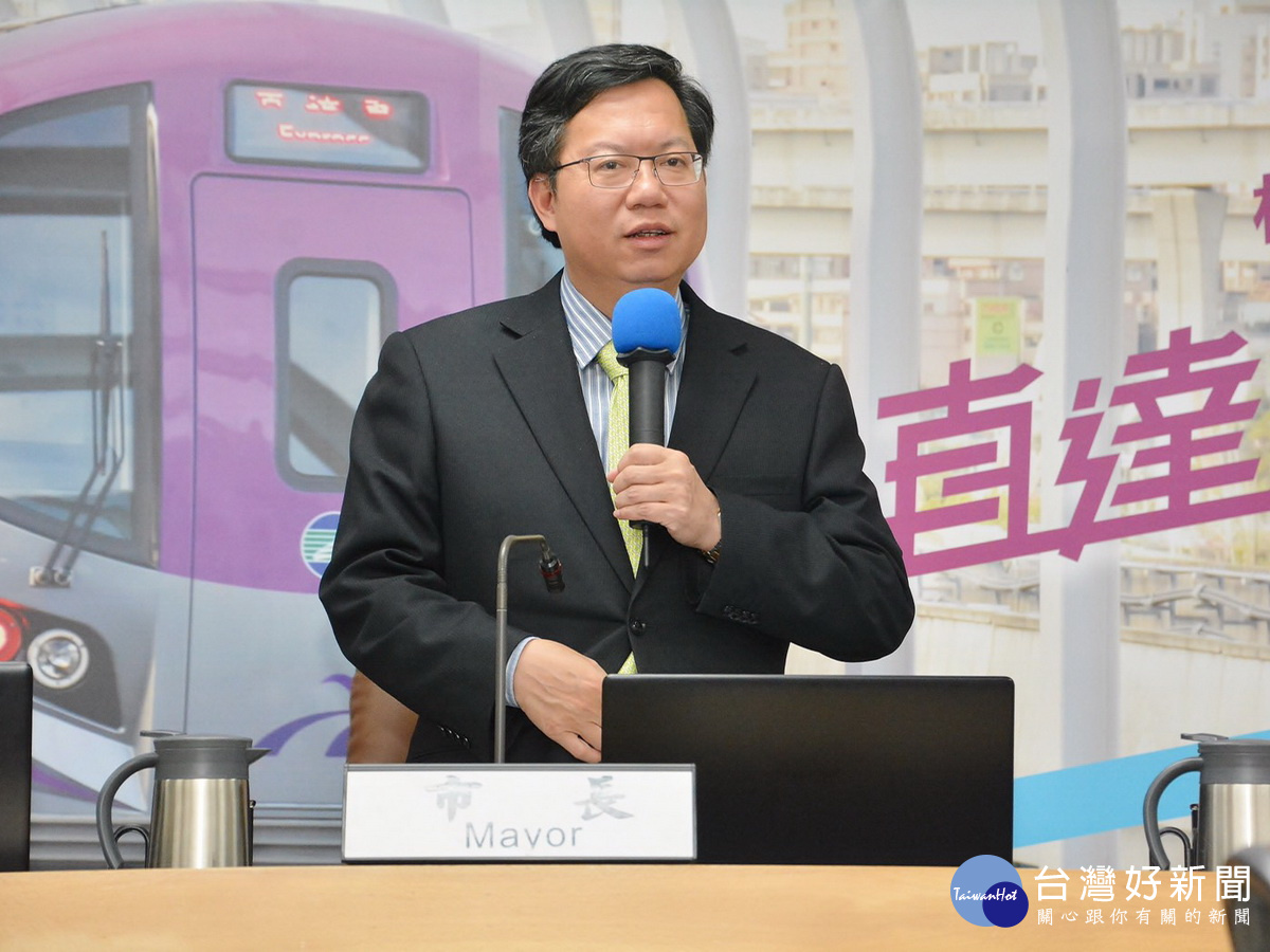 針對機捷沿線小站遭批沒鳥沒蛋,桃園市長鄭文燦直指政府怠惰造成。