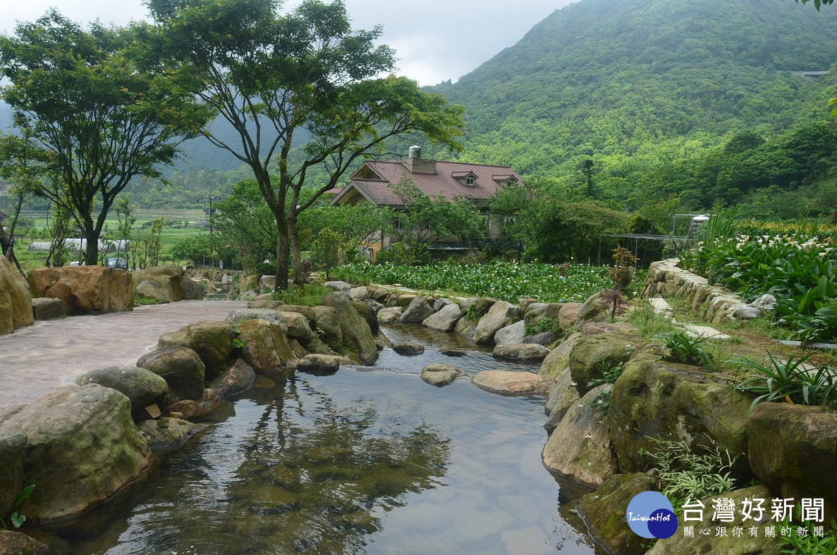 竹子湖頂湖陽明溪支流（圖／臺北市政府工務局大地工程處提供）