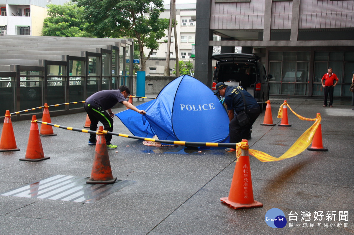 退休員工疑久病尋短　自投縣府大樓跳下喪生