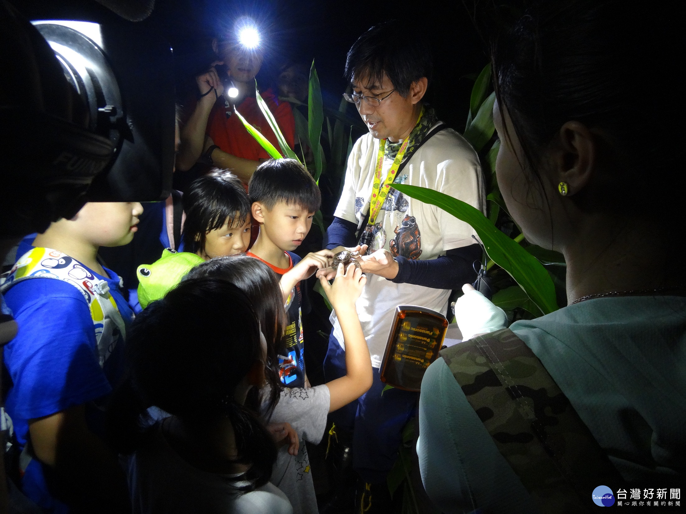 夜間觀察上課情形(圖/台北市動物保護處提供)