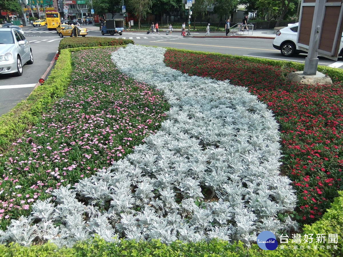 道路綠美化（圖／台北市政府工務局公園路燈工程管理處提供）