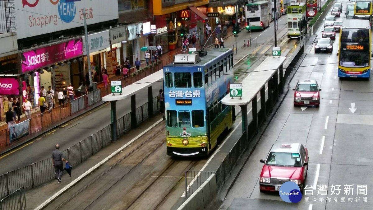 吸睛「台東」叮叮車六月香港趴趴走（圖／台東縣政府觀光旅遊處提供）