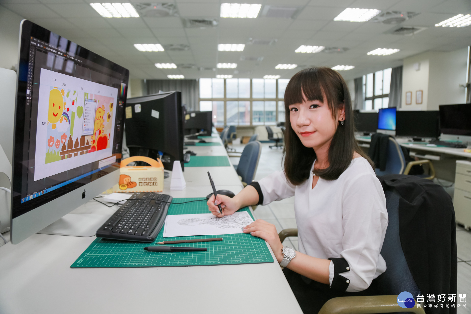 丁玉珍表示,結合職訓成果投入社會公益,也能間接幫助弱勢團體,一舉多贏。