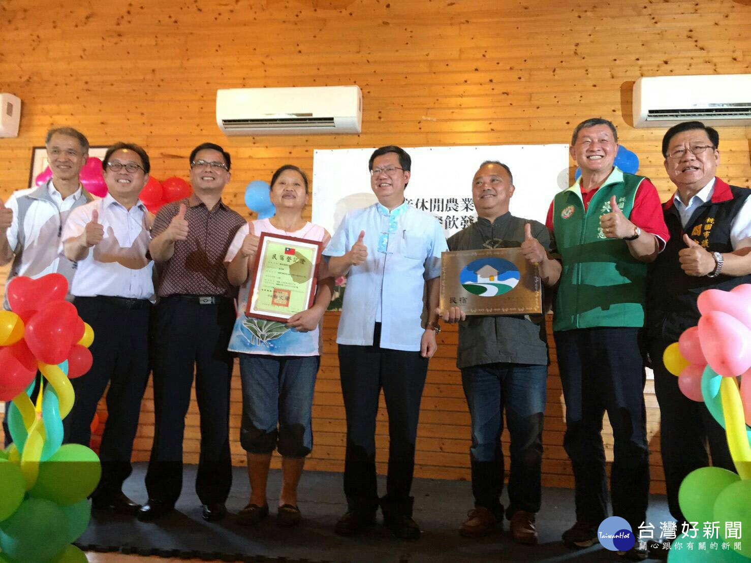 鄭市長表示,歡迎遊客在暑假期間來趟客庄小旅行,騎單車遊蓮花園。