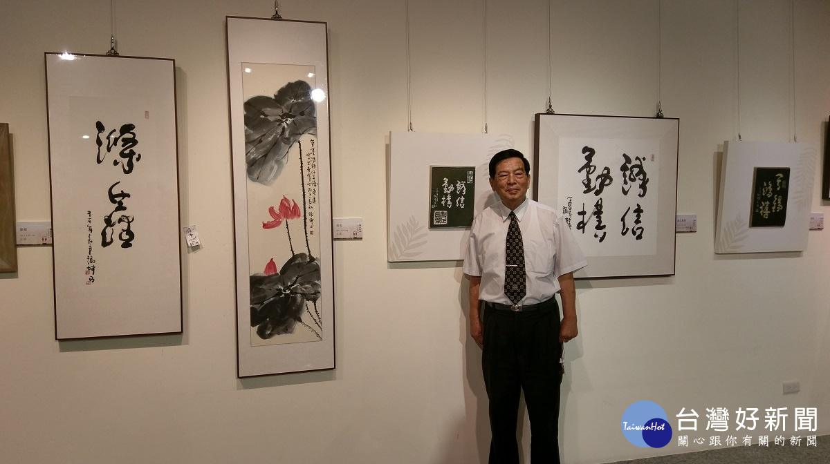 謝坤山書藝陶刻展(謝坤山老師) (1)