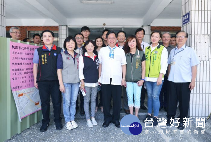 鄭市長表示，市府規劃將舊普仁派出所改裝成普仁市民活動中心。