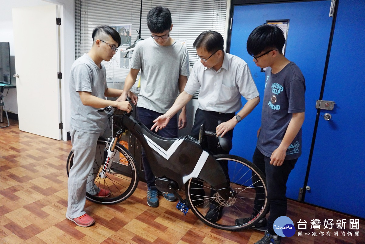 大葉研發3D列印電動輔助設計　自行車輕量化環保省電