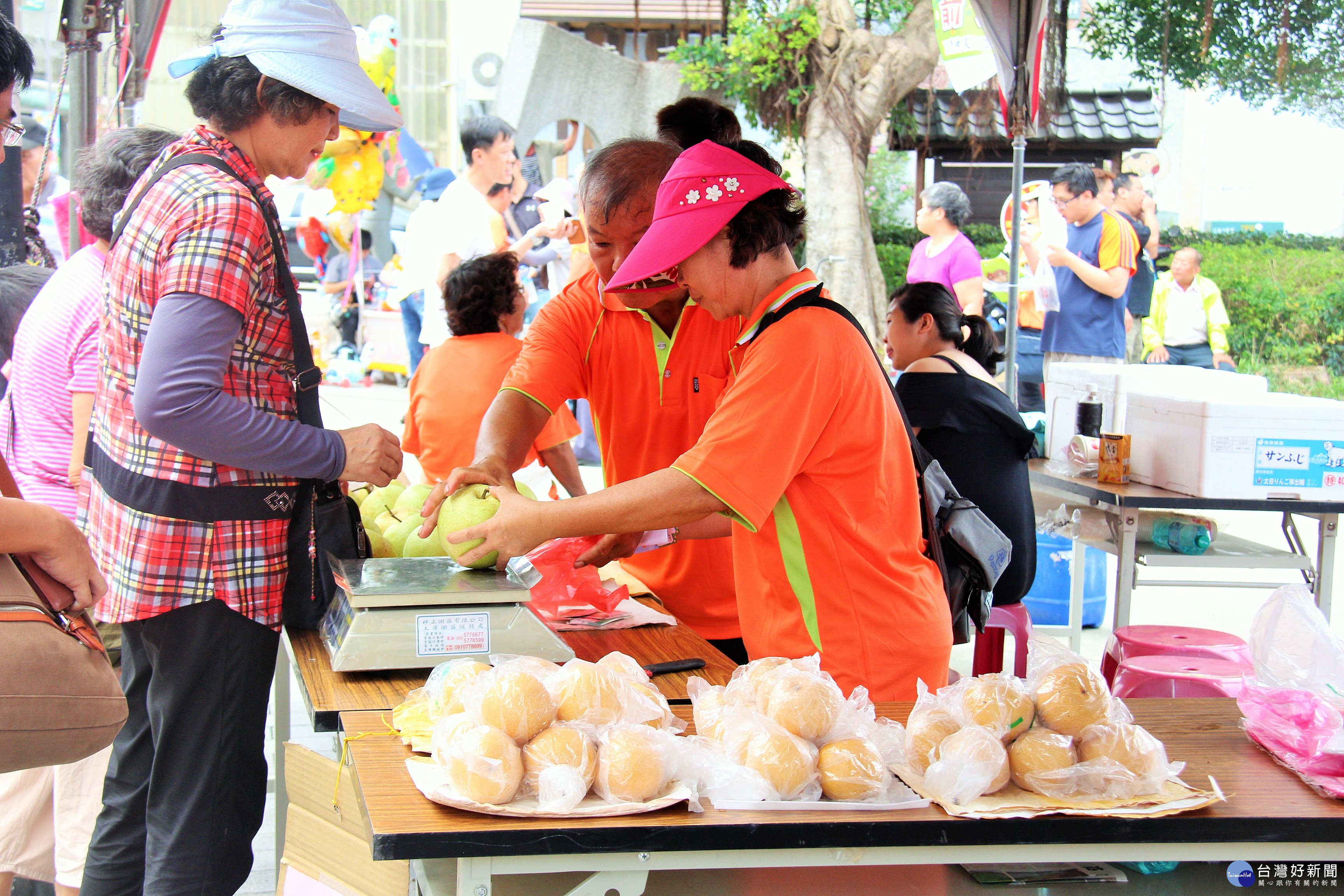 三灣鄉逛市集、嚐美食　體驗農村自然風情