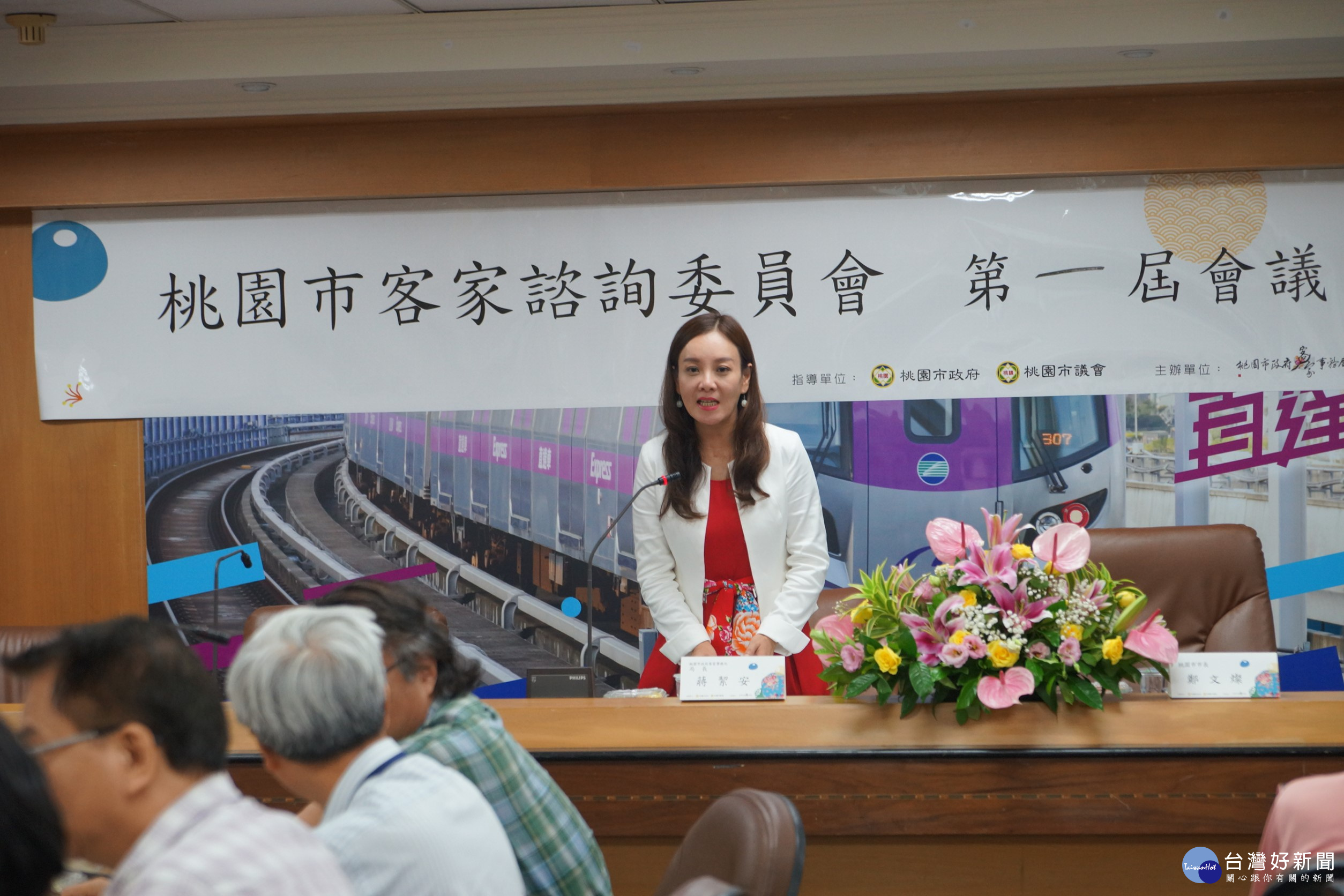 客家局長蔣絜安表示,希冀透過諮詢委員能給予客家局未來推廣客家文化上的建議與指教。