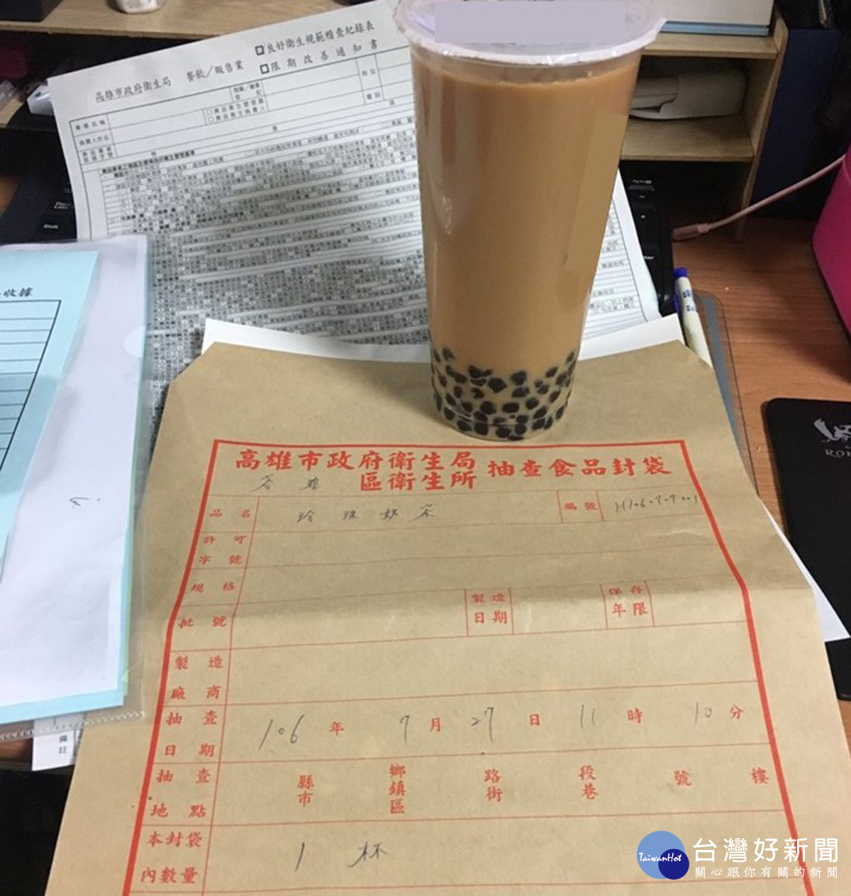 高市手搖飲品不合格業者　衛生局會同市府消保官派員複查