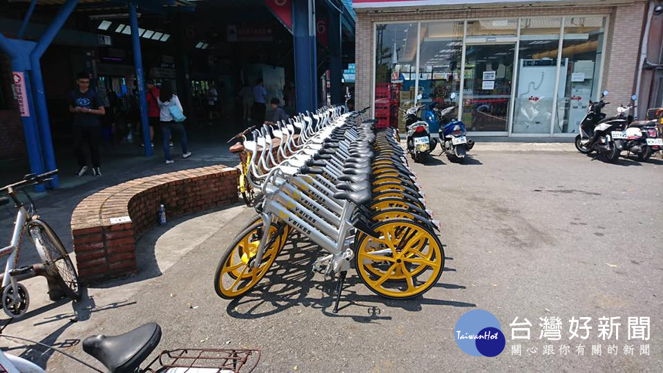 共享單車進入戰國時代　V-bikes悄悄進駐宜蘭