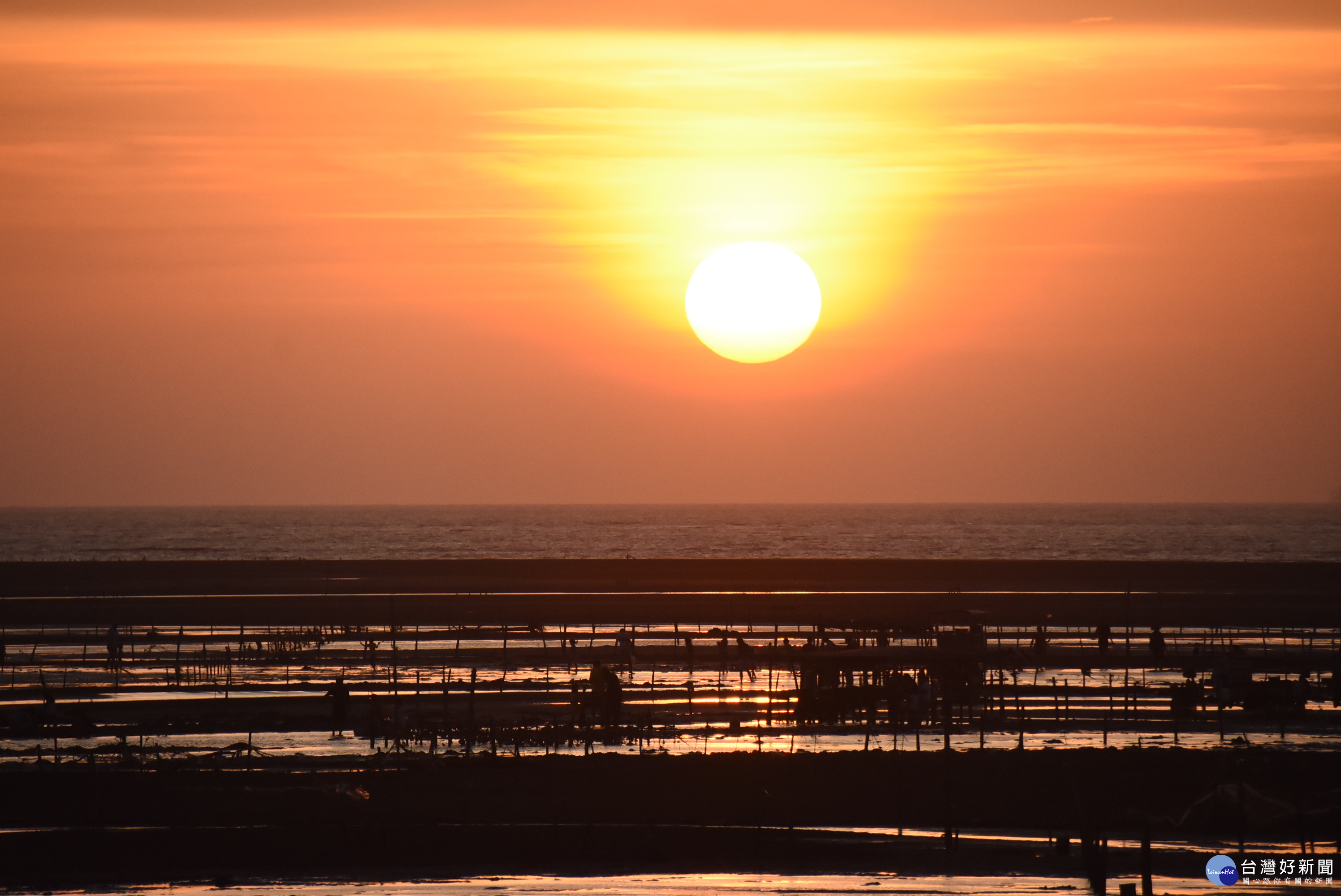 王功漁火節-王功夕照