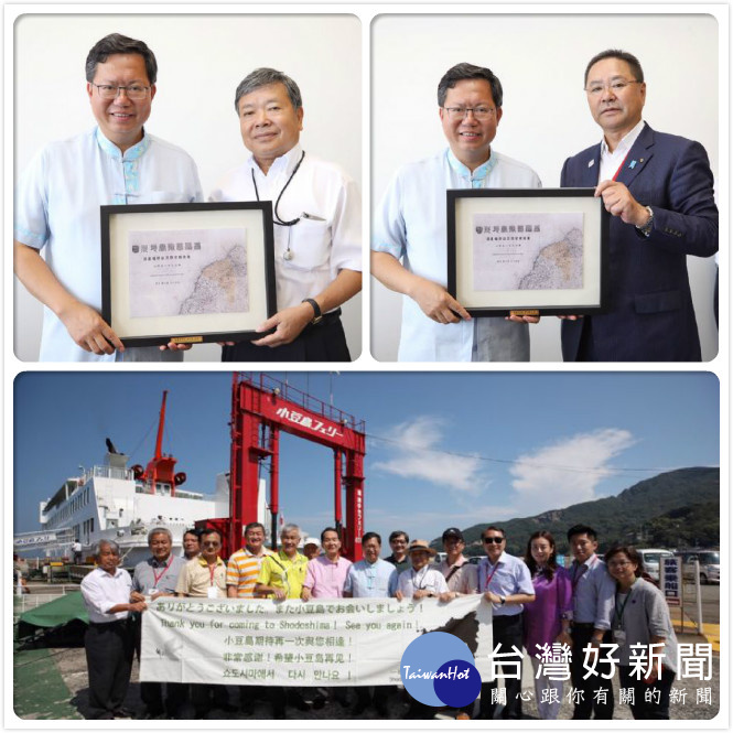 鄭市長表示,小豆島不僅有寧靜的海洋、處處可見令人驚豔的藝術作品