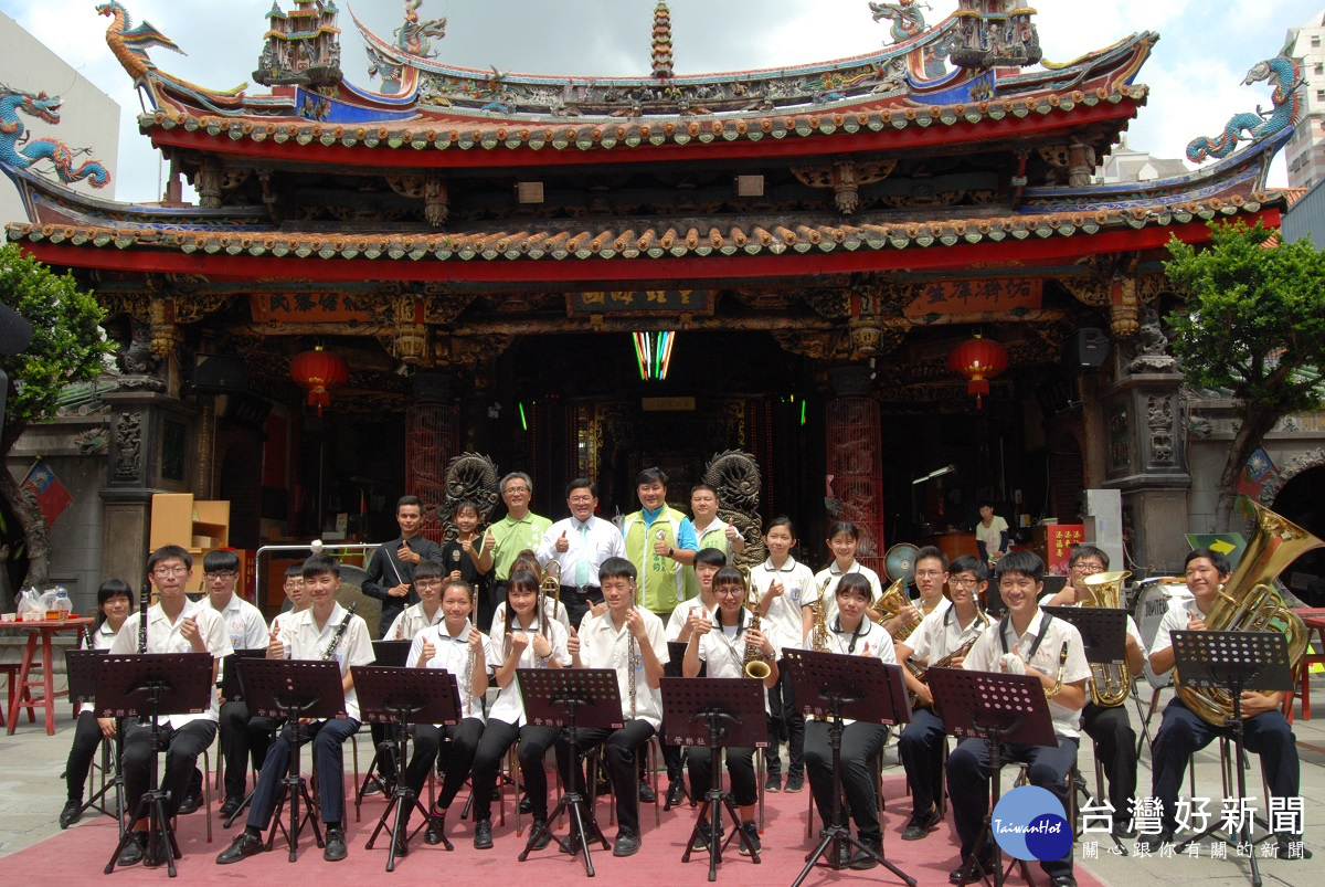 讚頌彰化媽的神威　彰工管樂團發表《南瑤宮聖歌》　