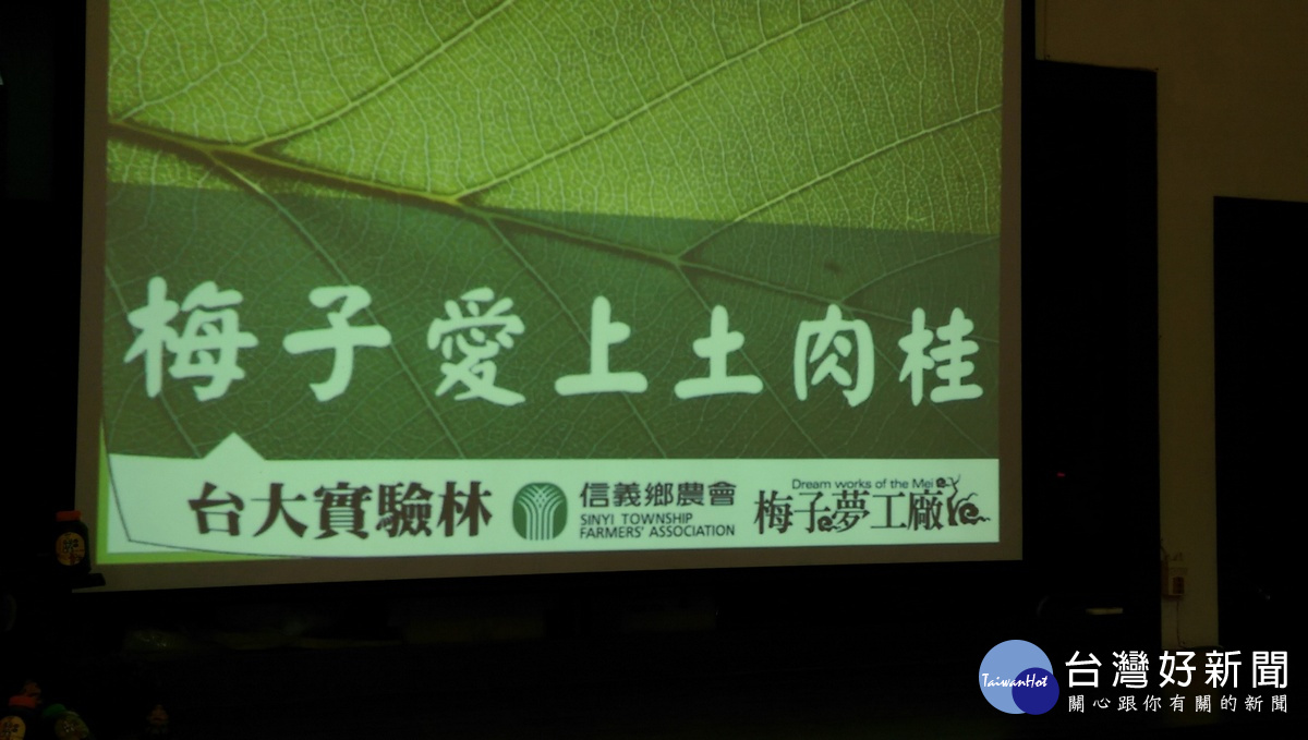 梅子愛上土肉桂,兩者結合研發製成健康飲品。〈記者吳素珍攝〉