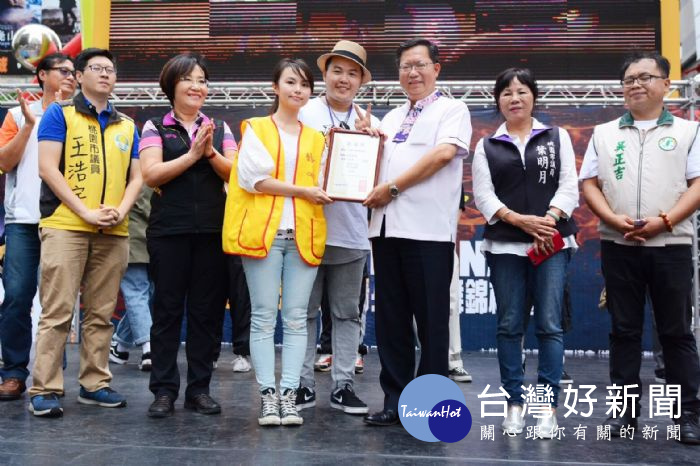 鄭文燦表示,街舞是青少年共同語言,以城市為舞台,伸展肢體語言,有許多的變化。