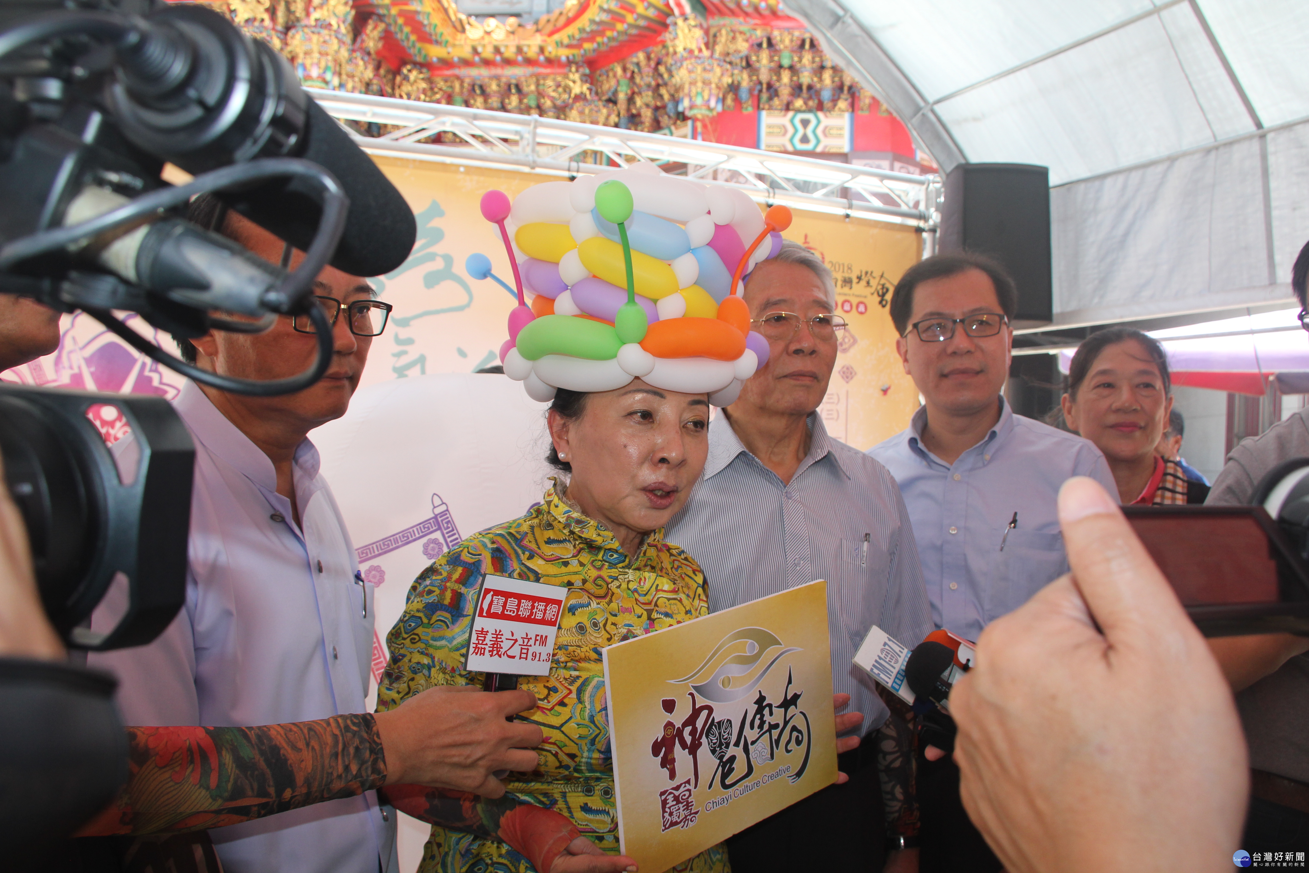 台灣萬聖節「大士爺文化祭」　張花冠「紋身袖套」成亮點