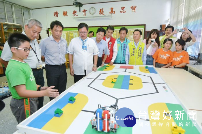 注重科學教育扎根　桃園推動機器人教學計畫