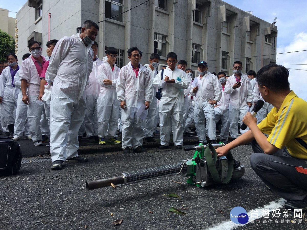 提升防治登革熱戰力　南市召回化學防治隊回訓