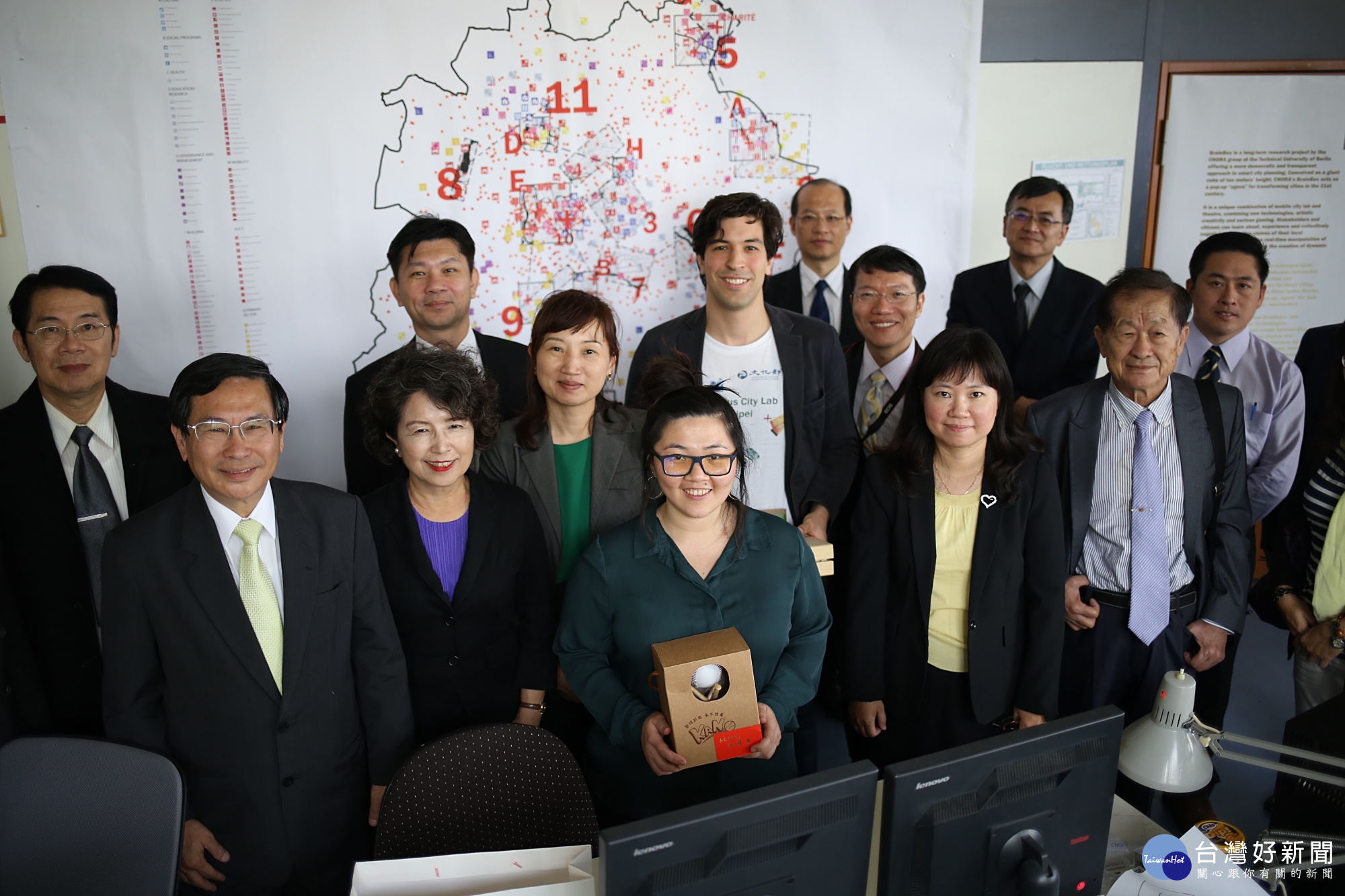 圖說:永續智慧型社區成功關鍵-市民參與 拜會柏林科技大學建築研究所城市規劃研究室