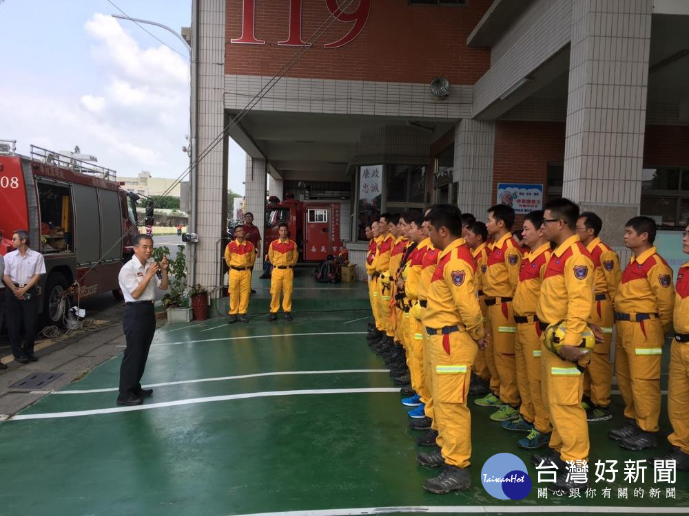 防患於未然　嘉市特搜隊舉行「團體共同裝備」強化應變能力