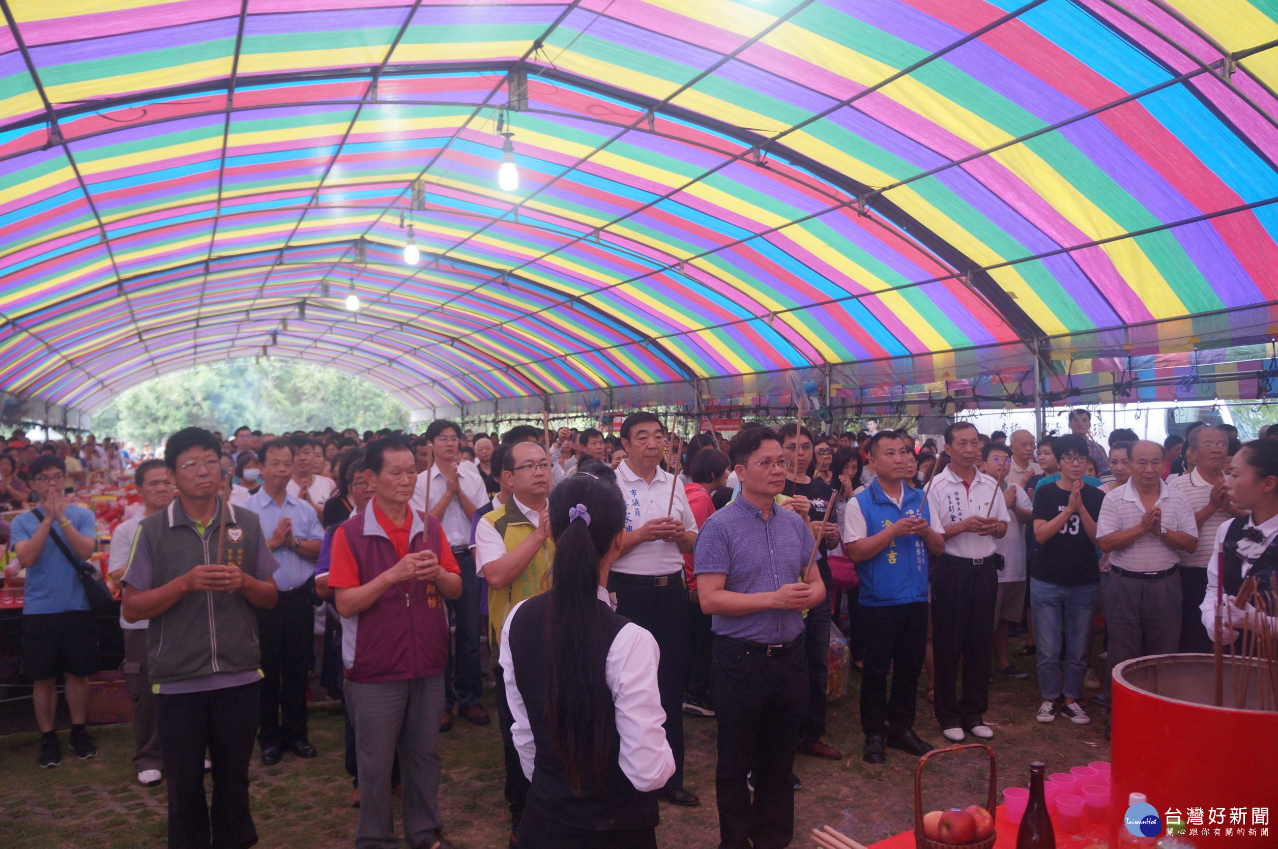 祭典儀式由楊梅區公所姚敦明區長主祭。 